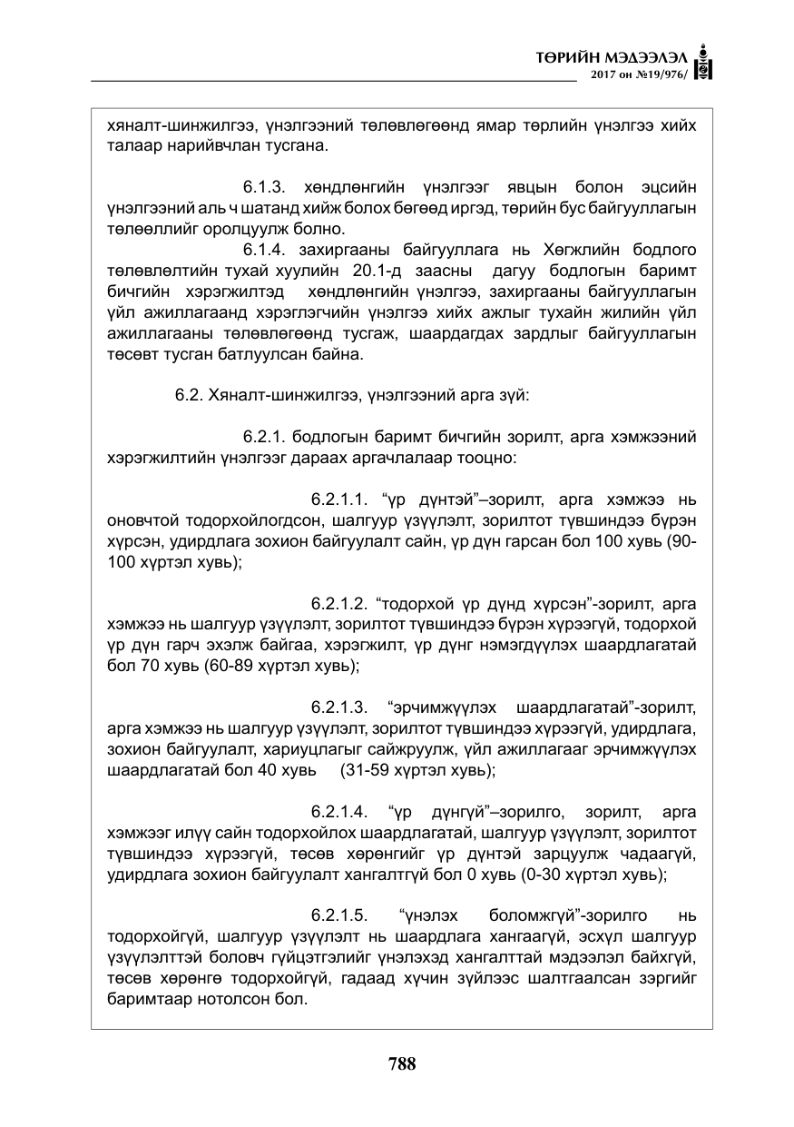 «Төрийн мэдээлэл» № 19, файлын 13-р хуудас