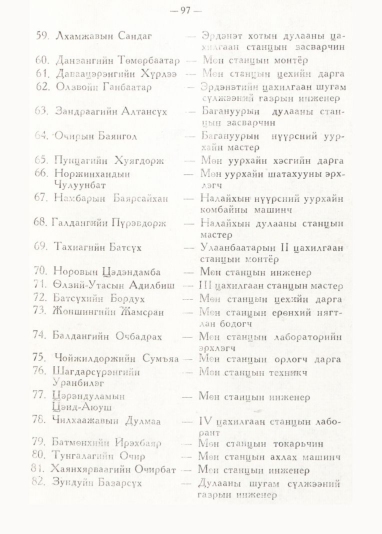 «Төрийн мэдээлэл» № 1, 97-р хуудасны скан