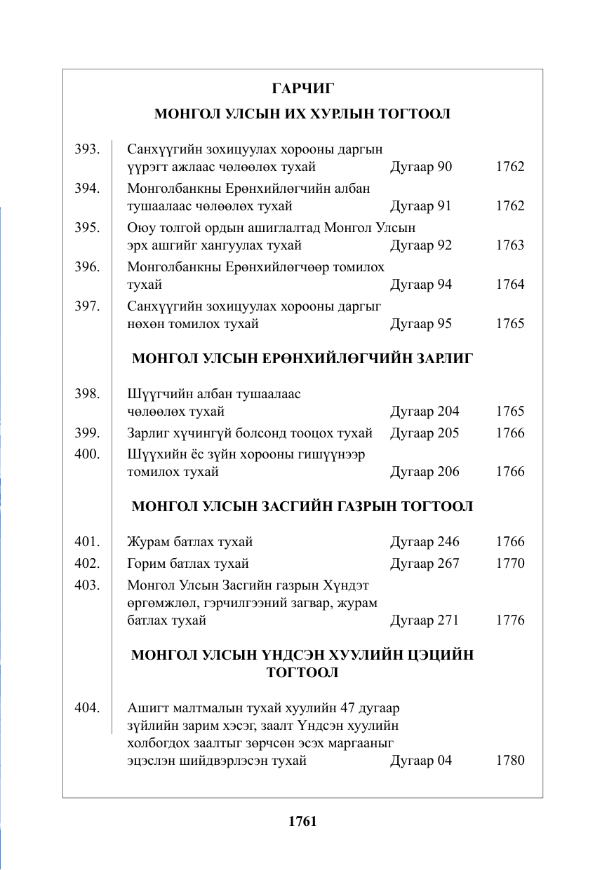 «Төрийн мэдээлэл» № 46, файлын 2-р хуудас