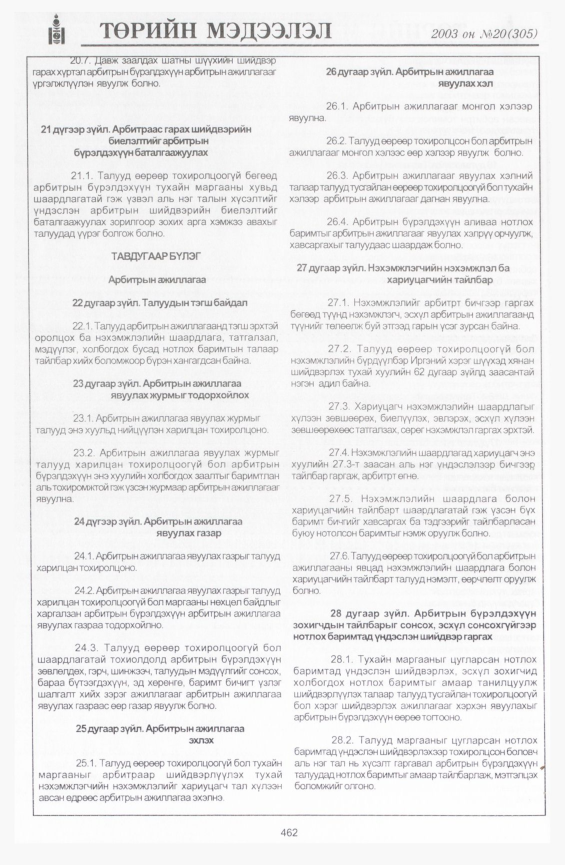 «Төрийн мэдээлэл» № 17, файлын 176-р хуудас