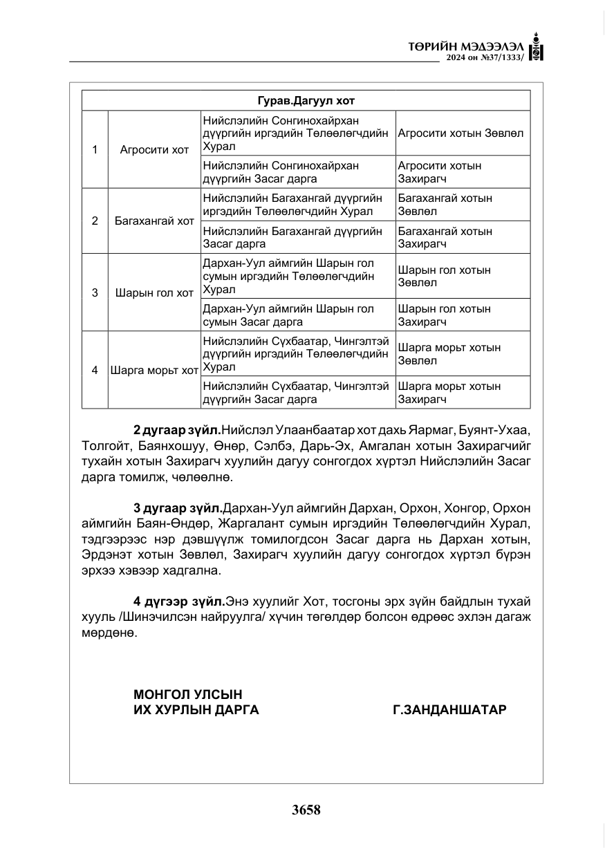 «Төрийн мэдээлэл» № 37, файлын 103-р хуудас