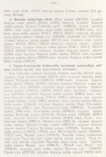 «Төрийн мэдээлэл» № 3, 214-р хуудасны скан