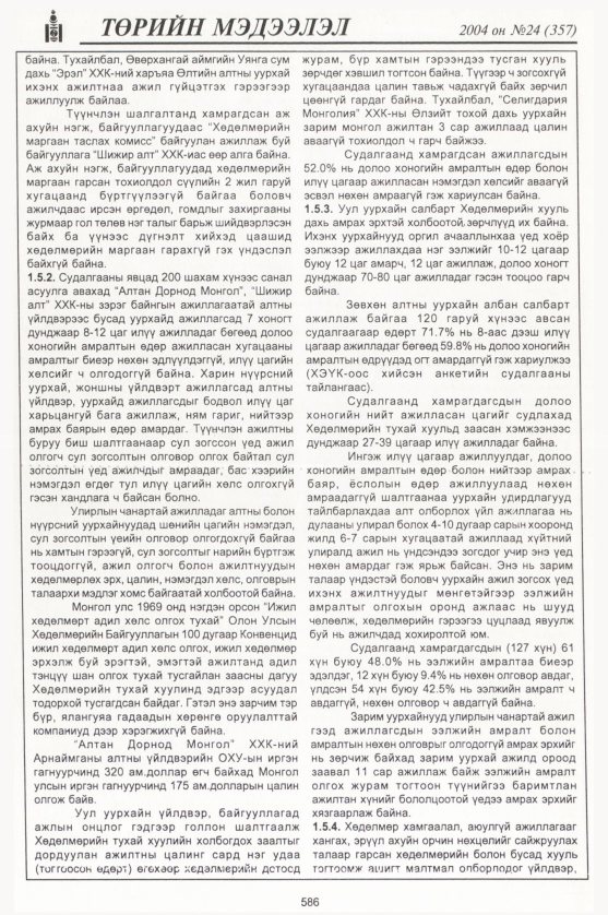 «Төрийн мэдээлэл» № 22, файлын 381-р хуудас