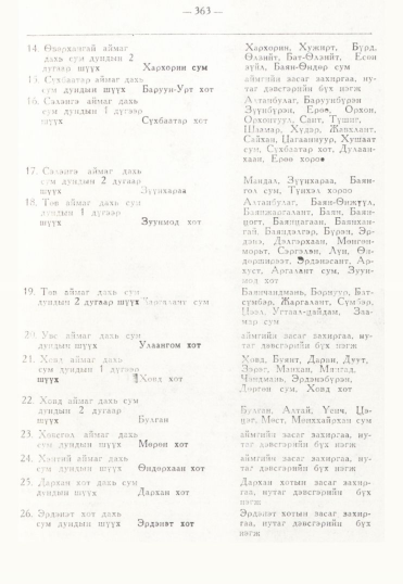 «Төрийн мэдээлэл» № 3, 363-р хуудасны скан