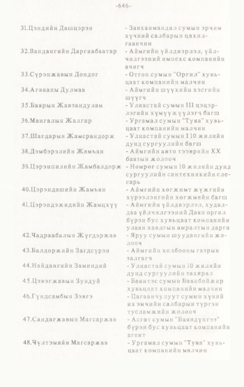 «Төрийн мэдээлэл» № 4-5, 646-р хуудасны скан