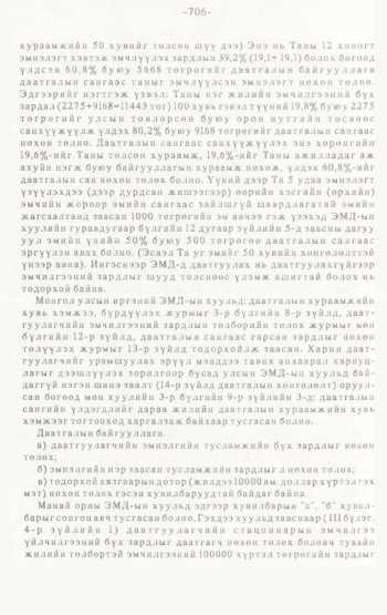 «Төрийн мэдээлэл» № 4-5, 706-р хуудасны скан