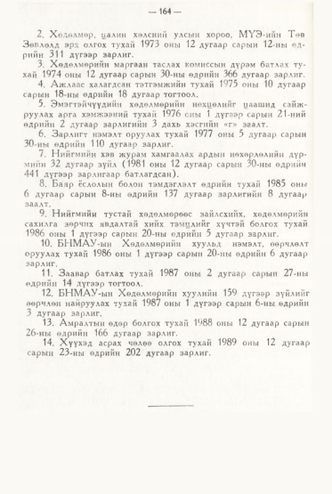 «Төрийн мэдээлэл» № 2, файлын 61-р хуудас