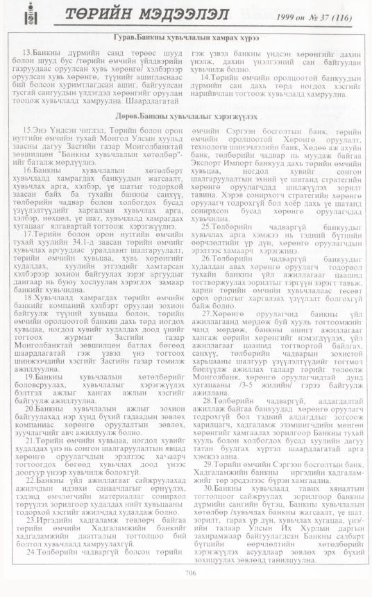 «Төрийн мэдээлэл» № 34, файлын 155-р хуудас