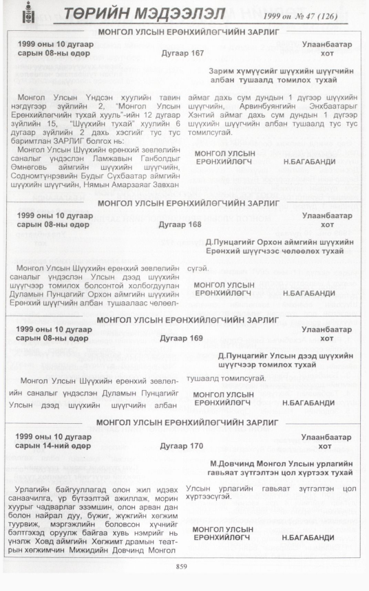 «Төрийн мэдээлэл» № 48, файлын 300-р хуудас