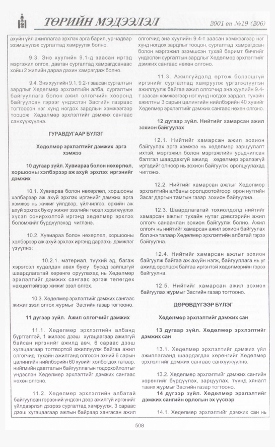 «Төрийн мэдээлэл» № 17, файлын 175-р хуудас