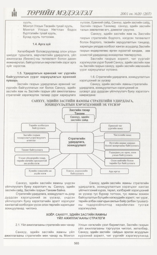 «Төрийн мэдээлэл» № 21, файлын 236-р хуудас