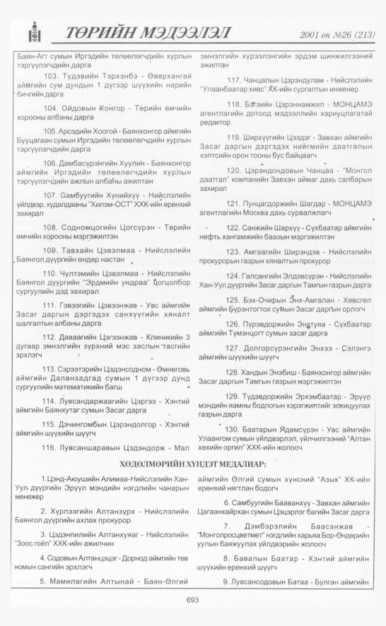 «Төрийн мэдээлэл» № 22, файлын 386-р хуудас