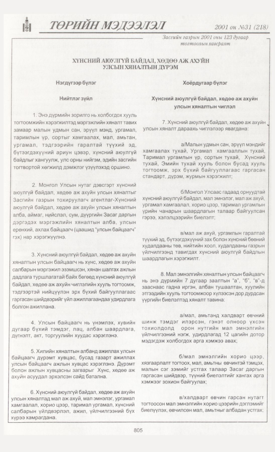 «Төрийн мэдээлэл» № 30, файлын 128-р хуудас