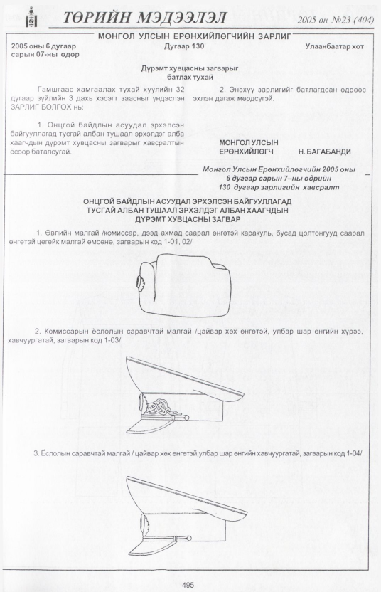 «Төрийн мэдээлэл» № 19, файлын 188-р хуудас