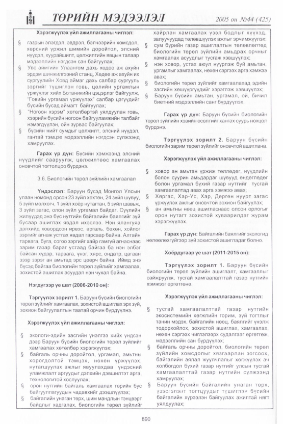 «Төрийн мэдээлэл» № 40, файлын 281-р хуудас