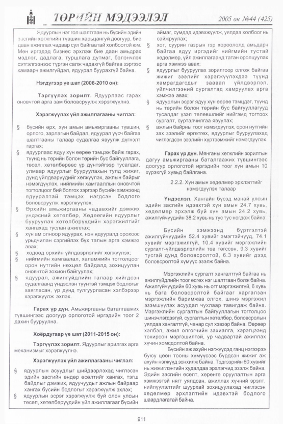 «Төрийн мэдээлэл» № 45, файлын 302-р хуудас