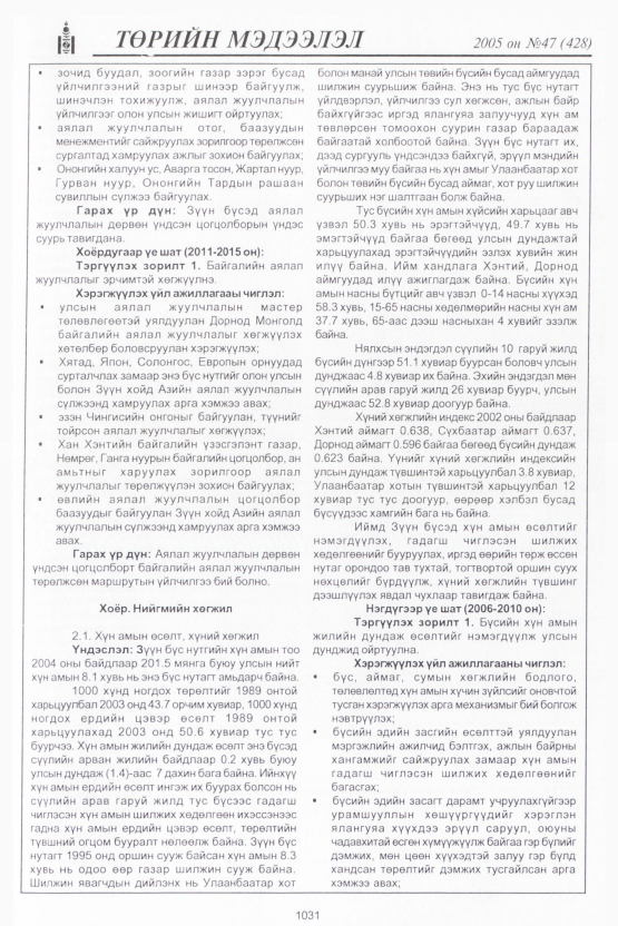 «Төрийн мэдээлэл» № 48, файлын 434-р хуудас