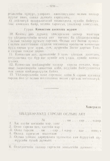 «Төрийн мэдээлэл» № 12, файлын 158-р хуудас