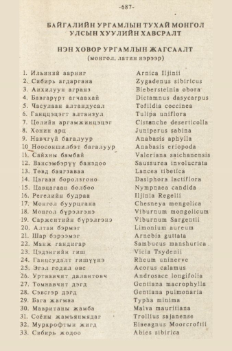 «Төрийн мэдээлэл» № 5-6, 687-р хуудасны скан