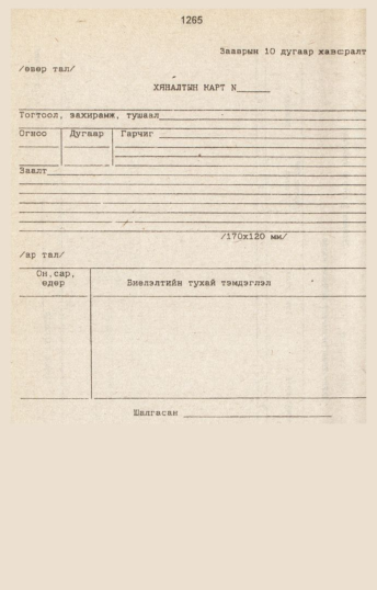 «Төрийн мэдээлэл» № 10-11, 1265-р хуудасны скан