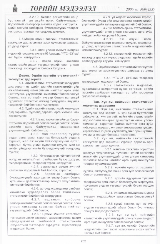 «Төрийн мэдээлэл» № 8, файлын 267-р хуудас