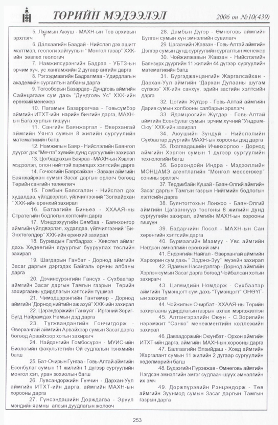 «Төрийн мэдээлэл» № 9, файлын 292-р хуудас