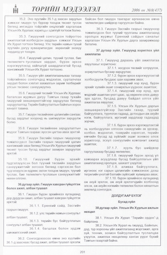«Төрийн мэдээлэл» № 10, файлын 232-р хуудас
