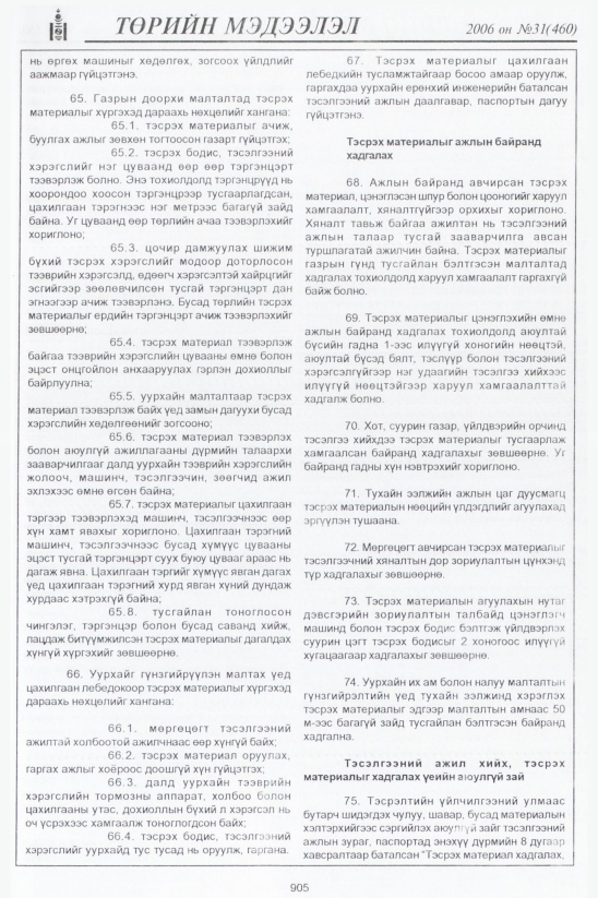 «Төрийн мэдээлэл» № 31, файлын 158-р хуудас