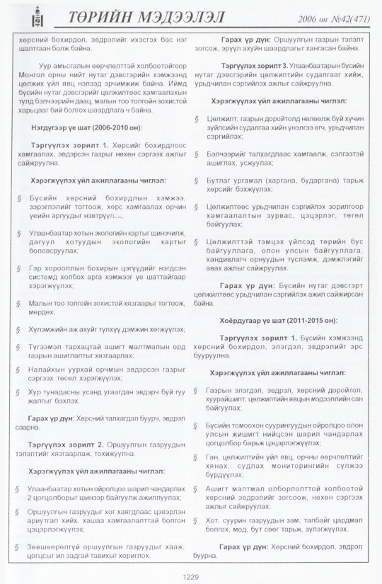 «Төрийн мэдээлэл» № 40, файлын 118-р хуудас