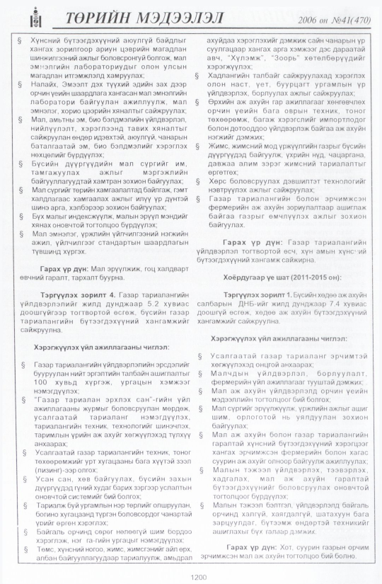«Төрийн мэдээлэл» № 40, файлын 87-р хуудас