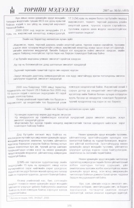 «Төрийн мэдээлэл» № 17, файлын 75-р хуудас