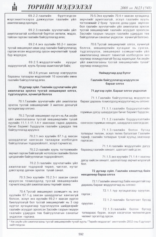 «Төрийн мэдээлэл» № 23, файлын 371-р хуудас