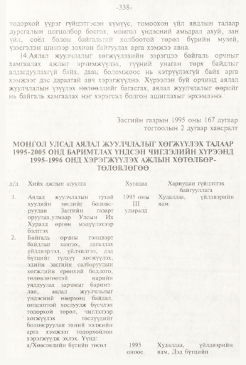 «Төрийн мэдээлэл» № 3, 338-р хуудасны скан