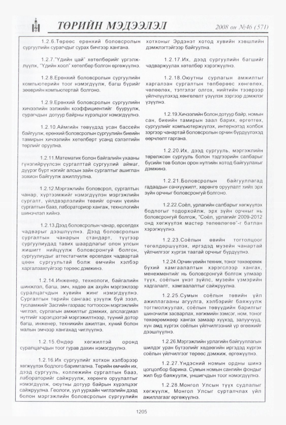 «Төрийн мэдээлэл» № 41, файлын 186-р хуудас