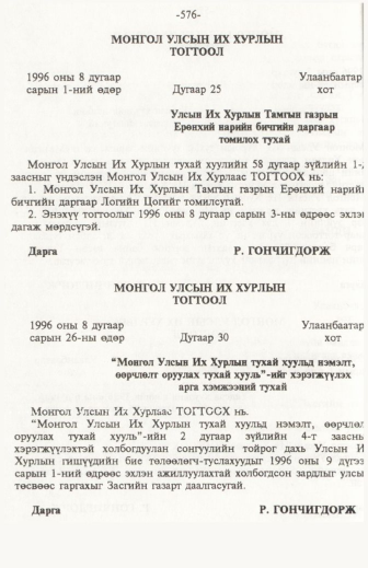 «Төрийн мэдээлэл» № 6, файлын 81-р хуудас