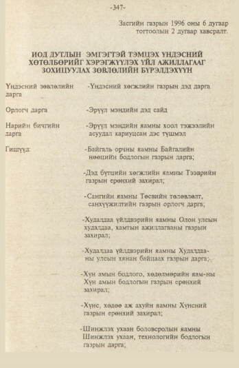 «Төрийн мэдээлэл» № 9, файлын 100-р хуудас