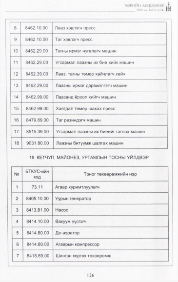 «Төрийн мэдээлэл» № 3, файлын 27-р хуудас