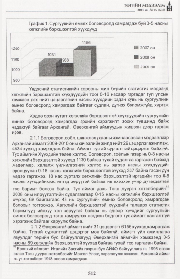 «Төрийн мэдээлэл» № 15, файлын 69-р хуудас