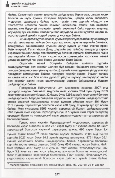 «Төрийн мэдээлэл» № 15, файлын 94-р хуудас