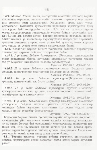 «Төрийн мэдээлэл» № 12, 831-р хуудасны скан