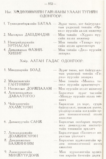 «Төрийн мэдээлэл» № 5, 372-р хуудасны скан