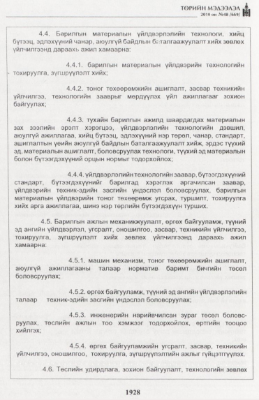 «Төрийн мэдээлэл» № 48, 1928-р хуудасны скан