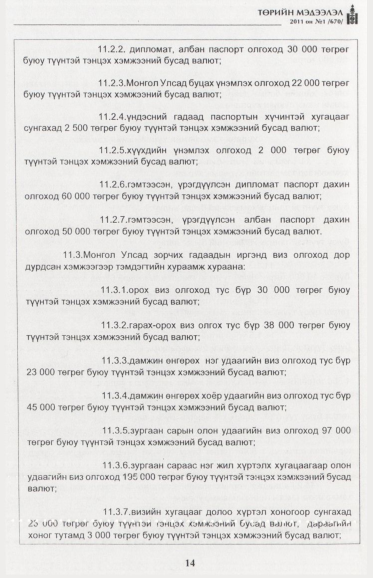 «Төрийн мэдээлэл» № 1, файлын 15-р хуудас