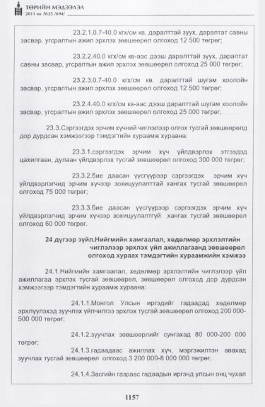 «Төрийн мэдээлэл» № 25, файлын 50-р хуудас