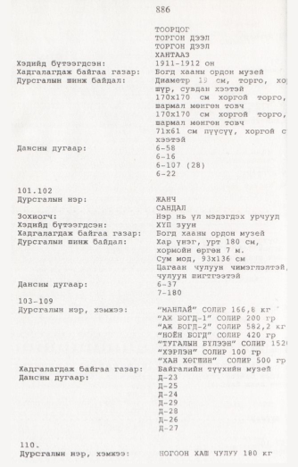 «Төрийн мэдээлэл» № 8, 886-р хуудасны скан