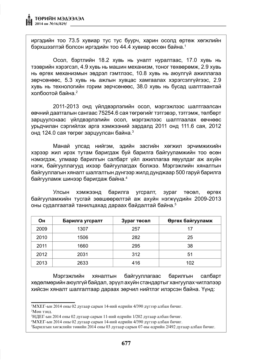 «Төрийн мэдээлэл» № 16, файлын 17-р хуудас