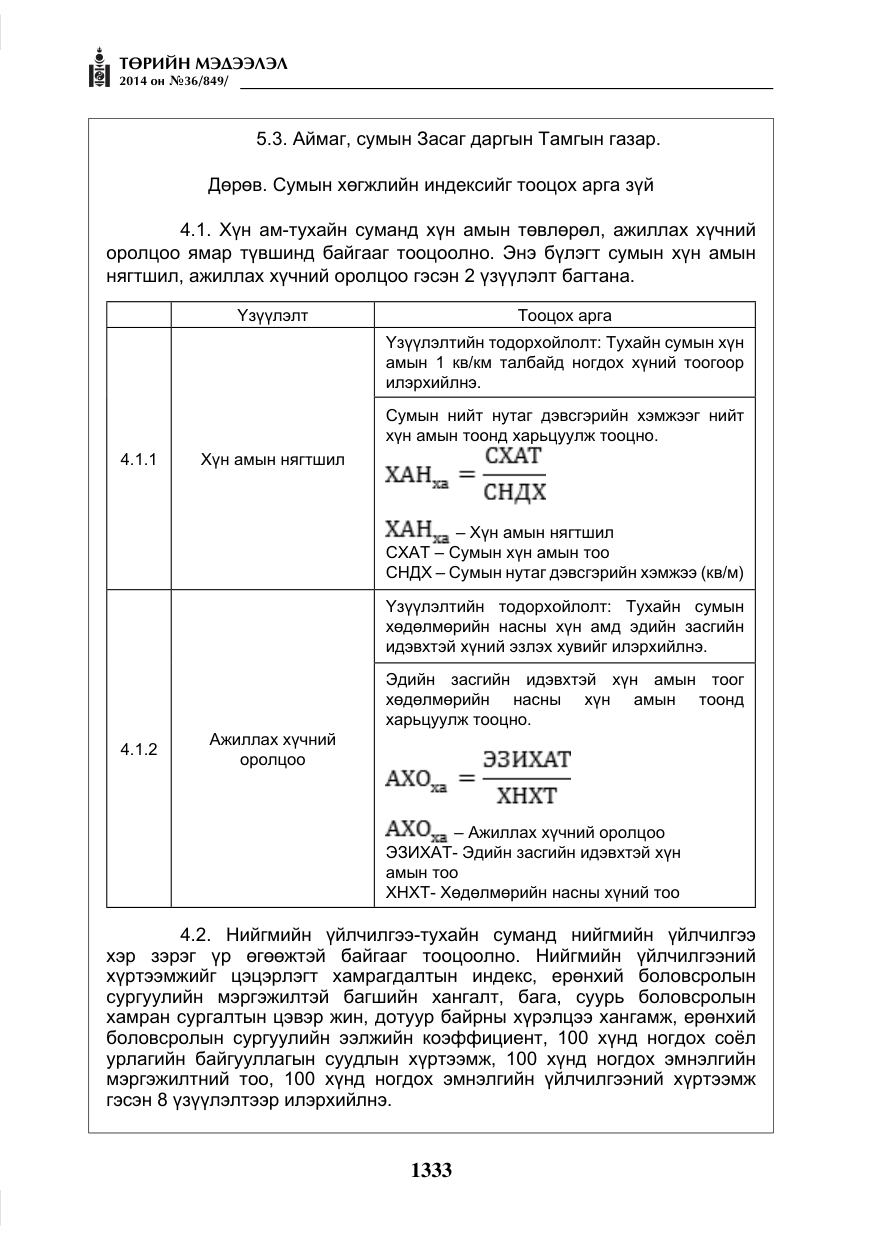 «Төрийн мэдээлэл» № 36, файлын 13-р хуудас