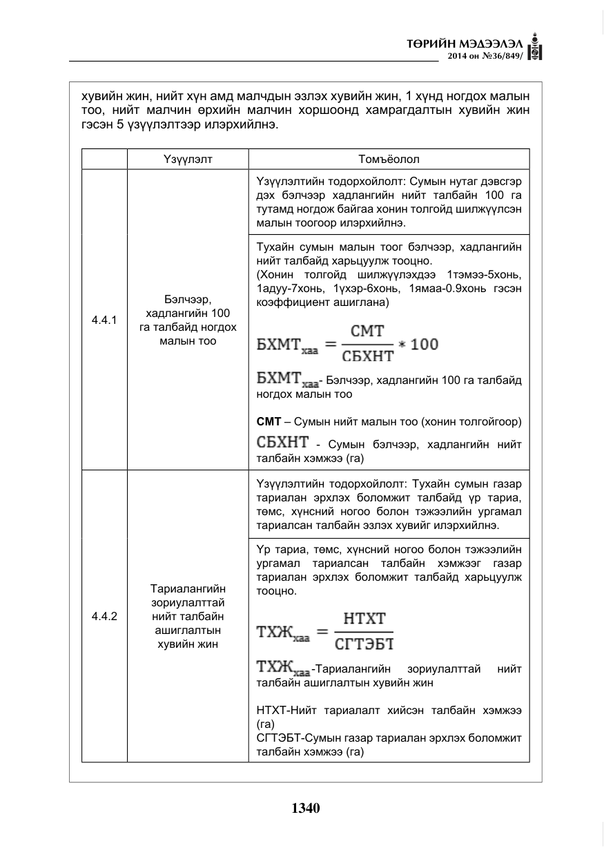 «Төрийн мэдээлэл» № 36, файлын 20-р хуудас