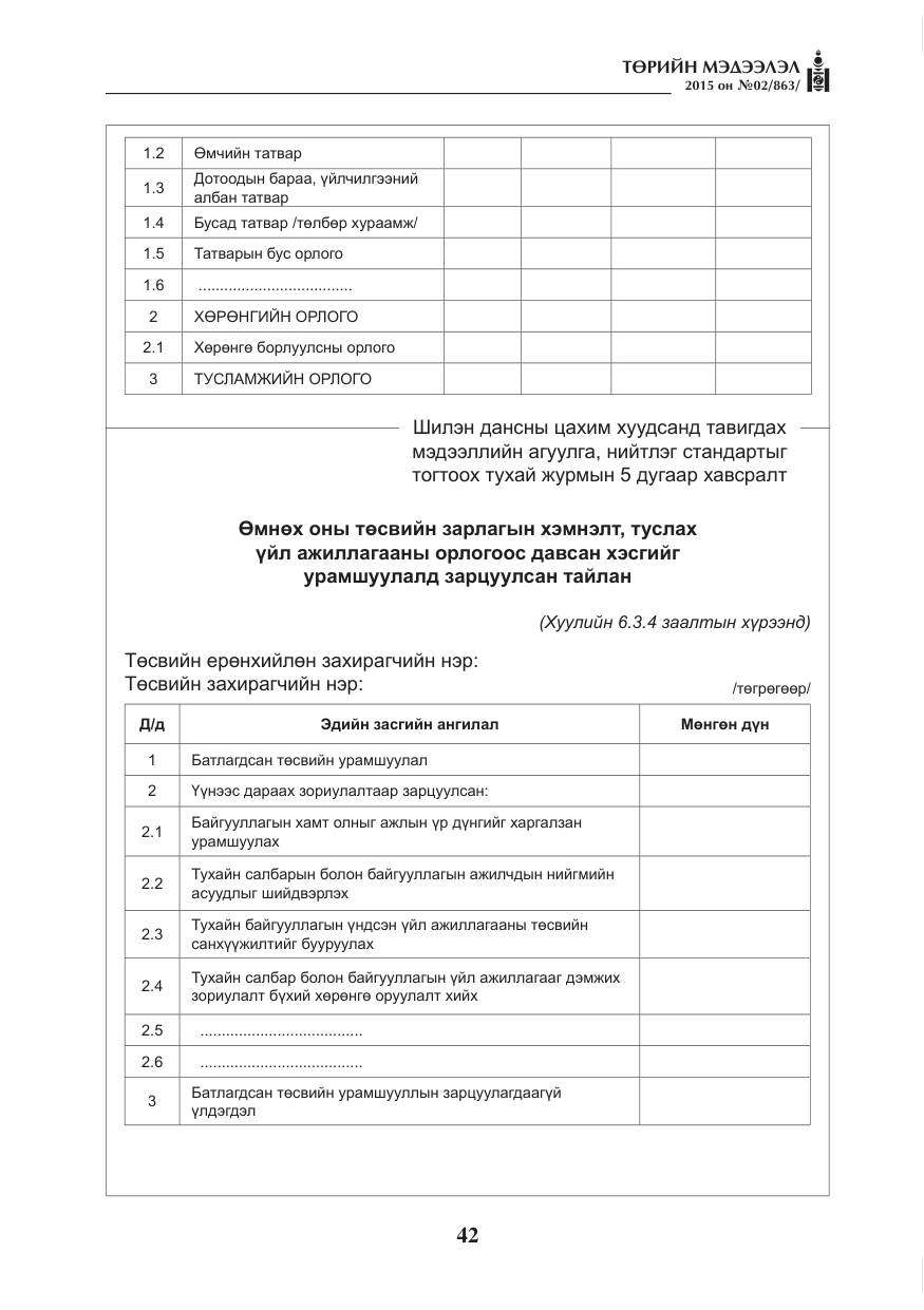 «Төрийн мэдээлэл» № 2, файлын 30-р хуудас