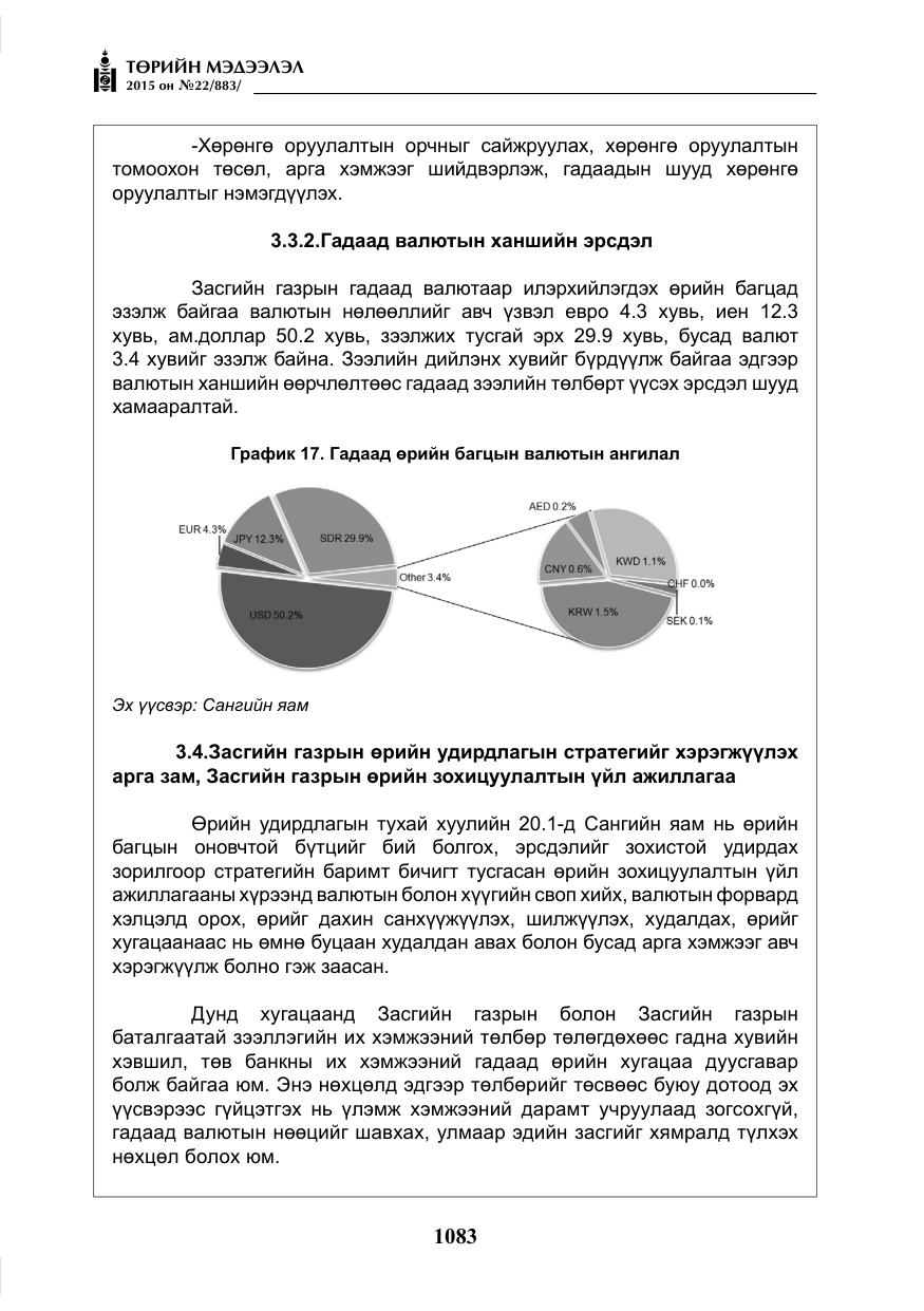 «Төрийн мэдээлэл» № 22, файлын 32-р хуудас